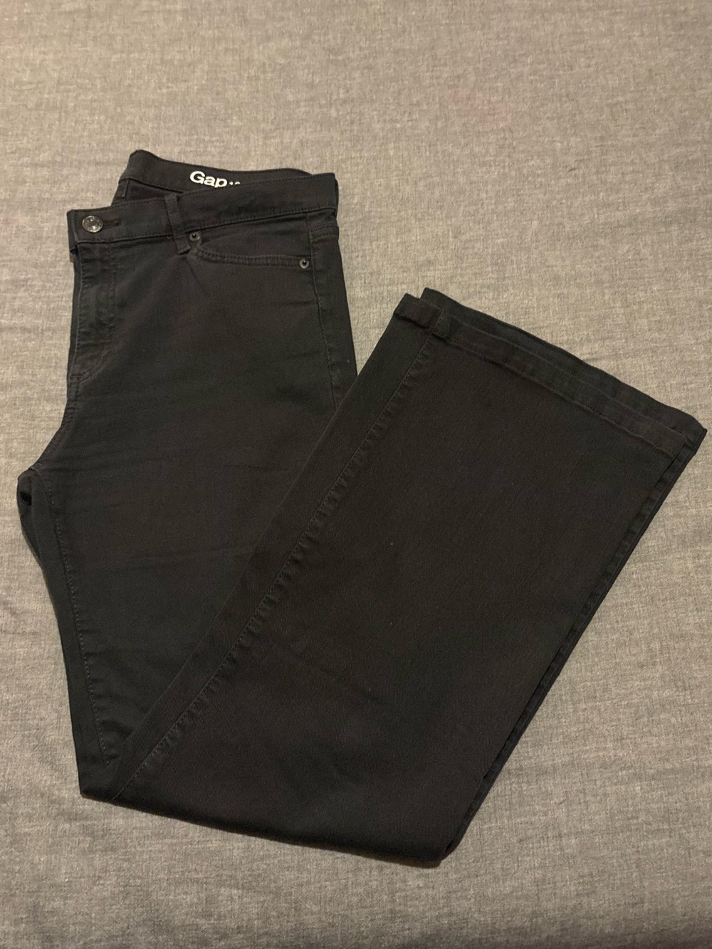 GAP Men’s Black Bootcut Jeans